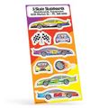 Race Car Fun & Fantasy Sticker Sheet